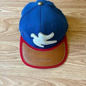 RARE blood sweat & tears hat snapback blue adjustable